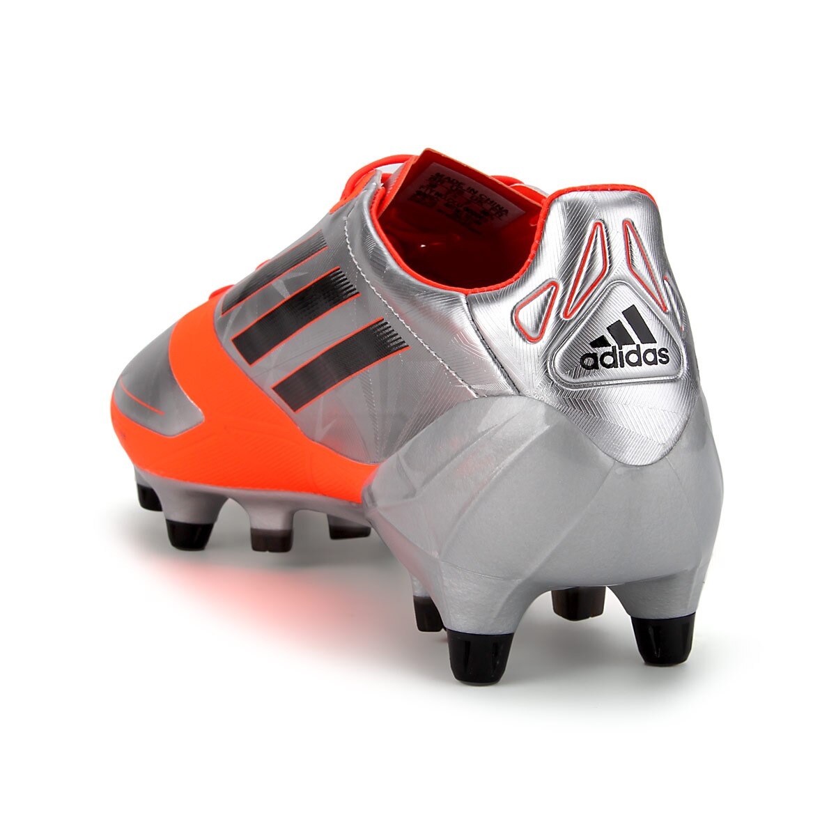 Chuteira Adidas F50 Adizero TRX SG - Laranja+Prata | Netshoes