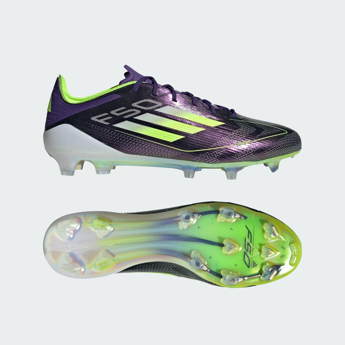 Adidas F50 Elite ファストリボーン FG 27cm Chuteira Adidas F50 Elite Fast Reborn Campo - Roxo | Netshoes