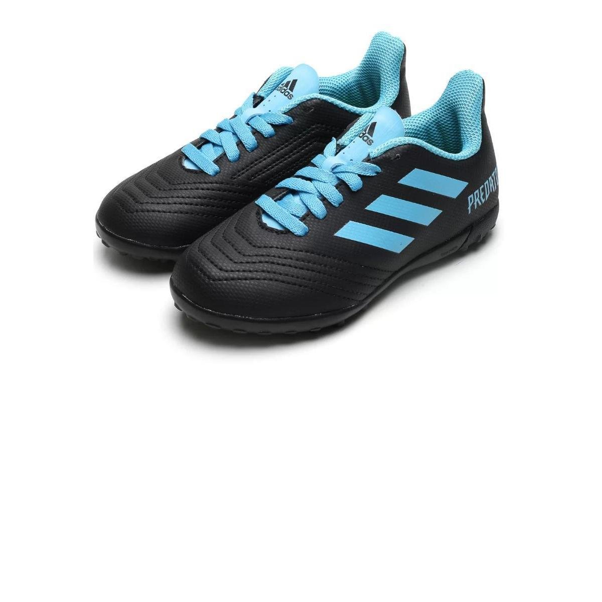 CHUTEIRA ADIDAS PERFORMANCE PREDATOR JR PRETO Menor preço em CHUTEIRA ADIDAS PERFORMANCE PREDATOR JR PRETO