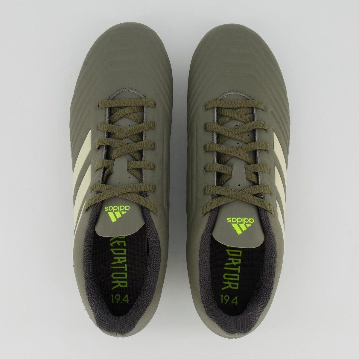 Chuteira Adidas Predator 19.4 FXG Campo Verde - Verde | Netshoes