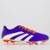 Chuteira Adidas Predator Artilheira 24.5 FG Campo Azul e Laranja - Azul