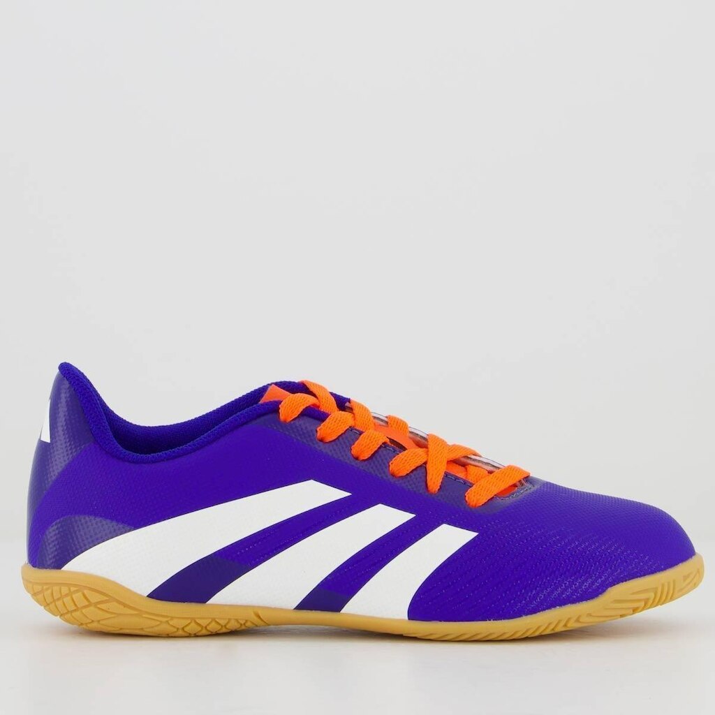 Chuteira Adidas Predator Essentials 24.5 IN Futsal Juvenil Azul
