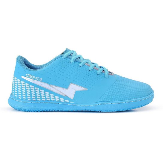 Chuteira adulto futsal cronos futebol tenis masculina feminina lisa - Azul Menor preço em Chuteira adulto futsal cronos futebol tenis masculina feminina lisa - Azul