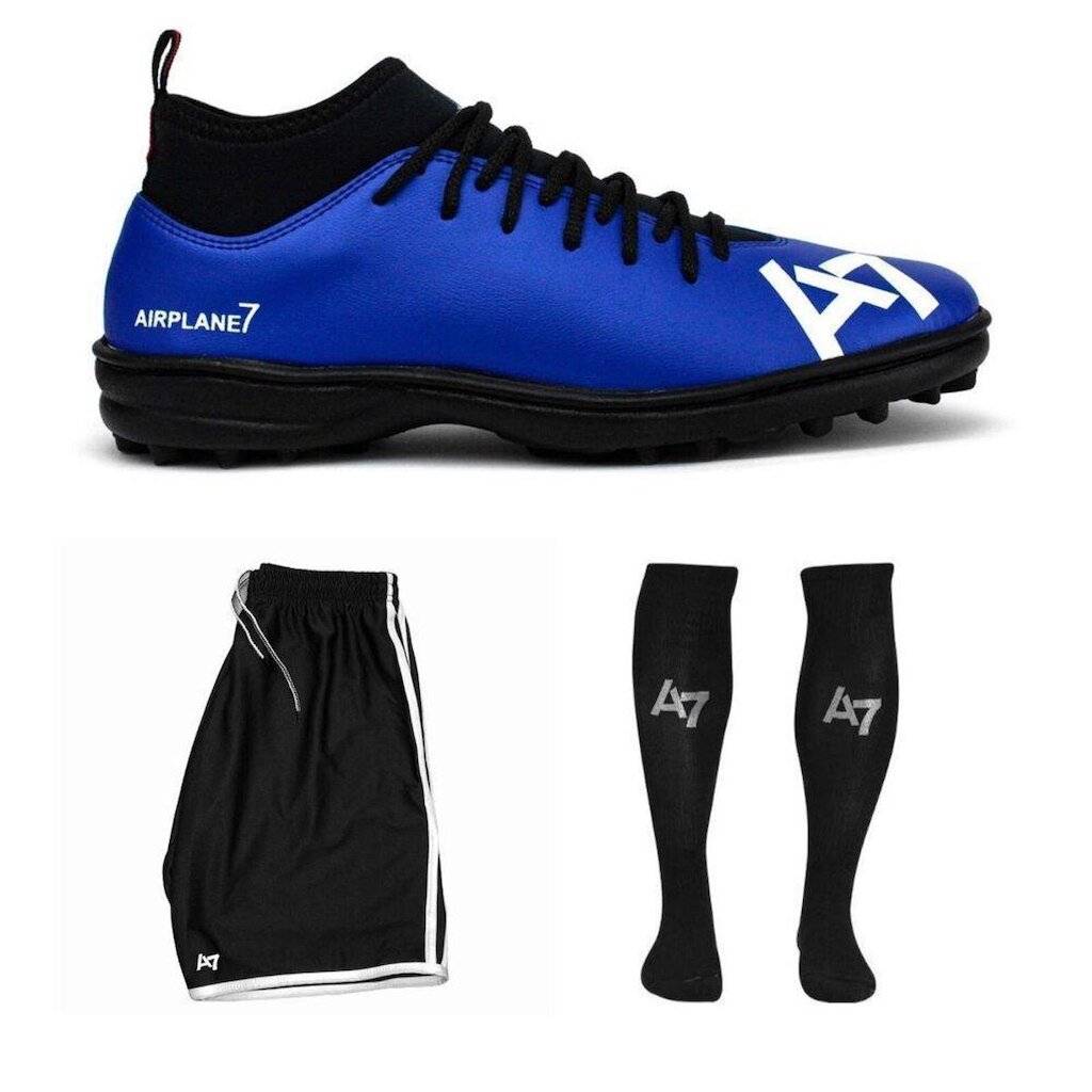 Chuteira Botinha Society + Short + Meião