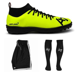 Chuteira Botinha Society + Short + Meião