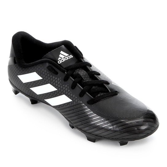 Chuteira Campo Adidas Artilheira III FG - Preto+Branco Menor preço em Chuteira Campo Adidas Artilheira III FG - Preto+Branco