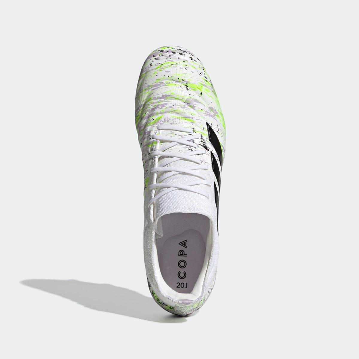 Chuteira Campo Adidas Copa 20.1 - Branco+Preto | Netshoes