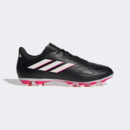 Chuteira Campo Adidas Copa P4 Unissex - Preto+Rosa Menor preço em Chuteira Campo Adidas Copa P4 Unissex - Preto+Rosa
