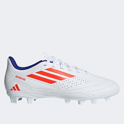 シロ Chuteira Campo Adidas Deportivo III Campo Unissex - Branco+