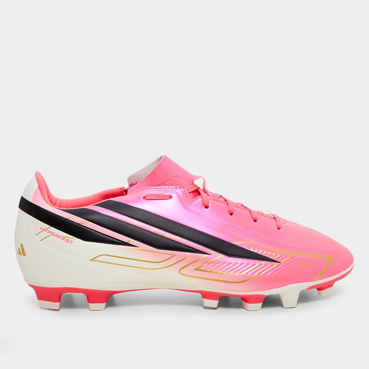シューズ F50+ Chuteira Campo Adidas F50 Hyperfast Club Copa Do Mundo - Pink+