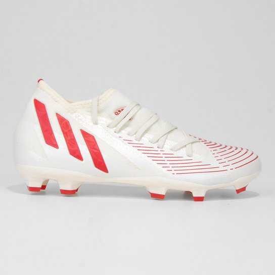 Chuteira Campo Adidas Predator 22 3 - Branco+Vermelho é boa?