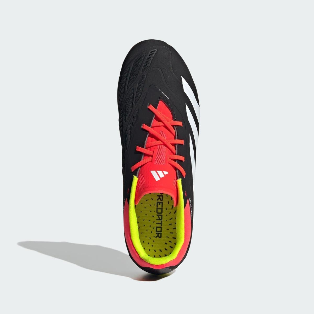 Chuteira Campo Adidas Predator Elite FG J Unissex - Preto | Netshoes
