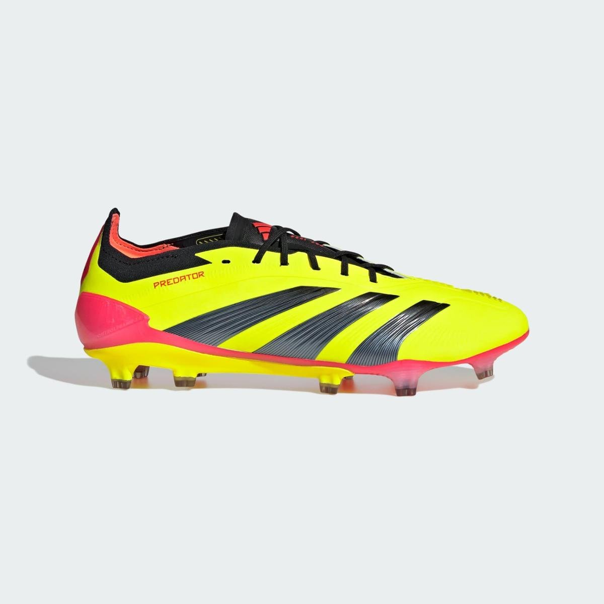 アディダス　Predator elite l fg Chuteira Campo Adidas Predator Elite Fg Unissex - Amarelo | Netshoes