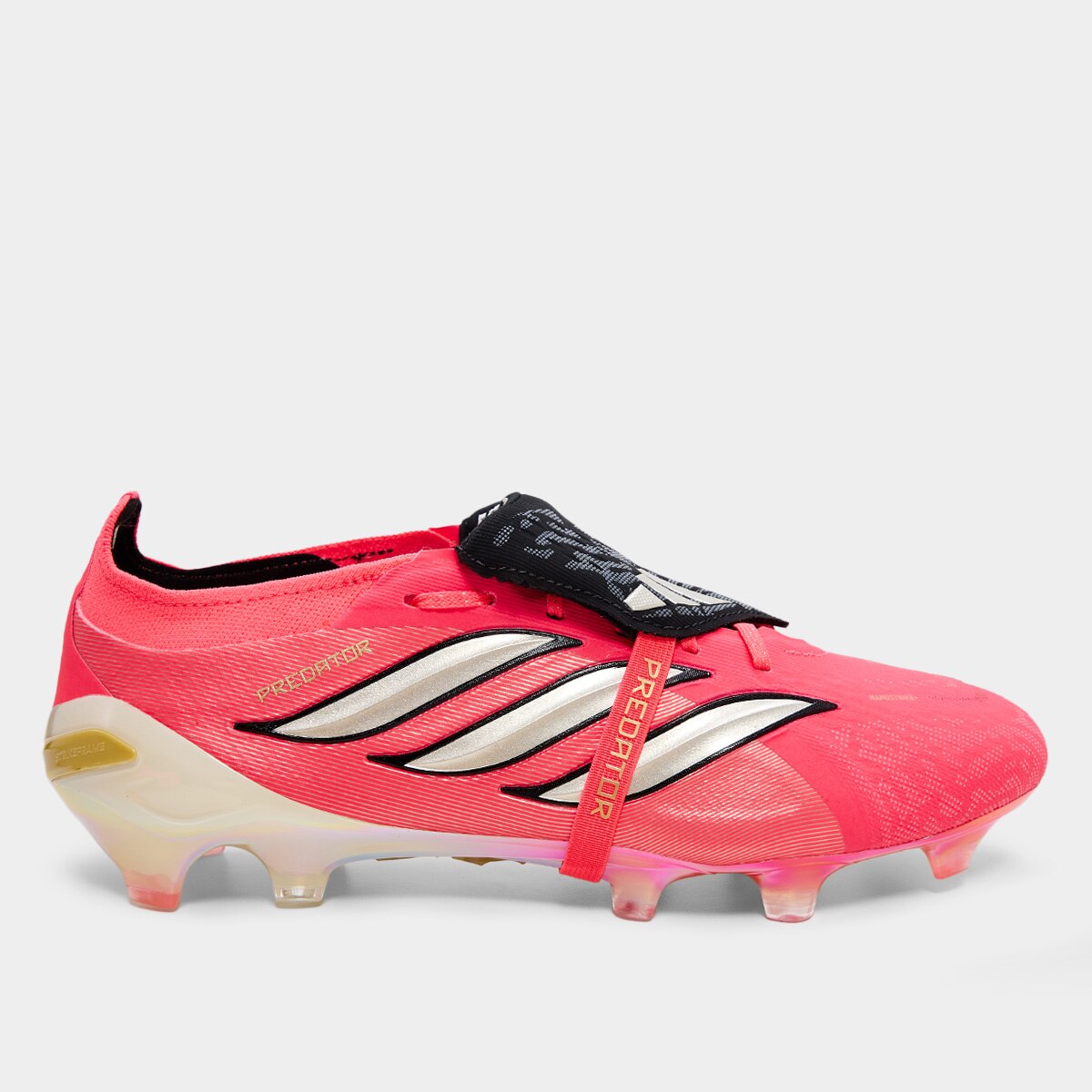 Chuteira Campo Adidas Predator Elite LIN Copa Do Mundo - Pink+