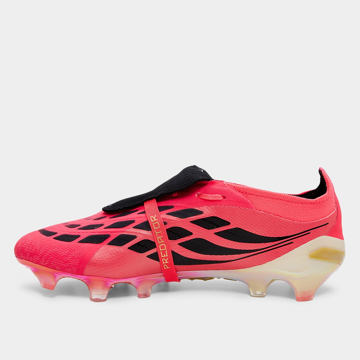 Chuteira Campo Adidas Predator Elite LIN Copa Do Mundo - Pink+