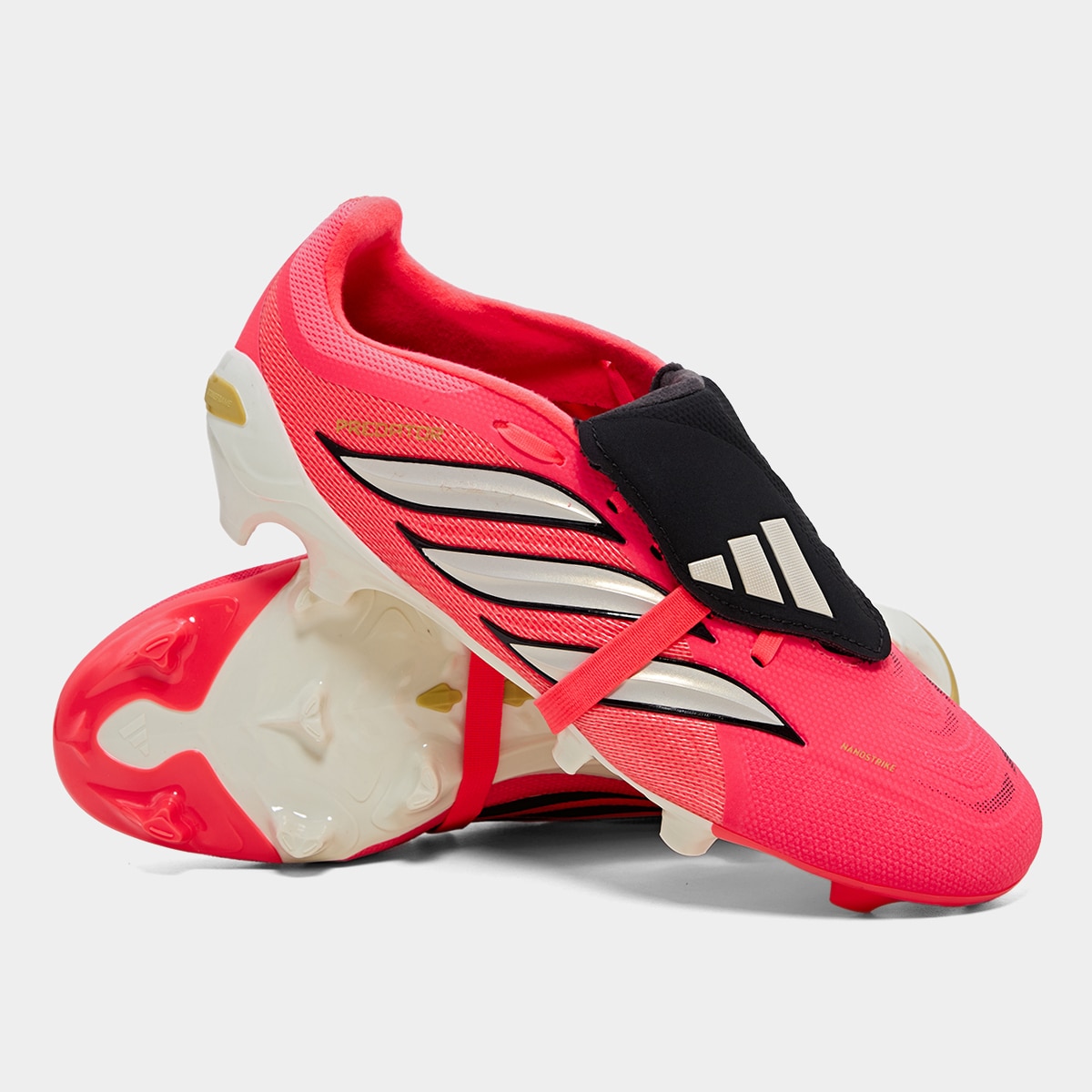 Chuteira Campo Adidas Predator League Língua Dobrável Copa Do Mundo - 1