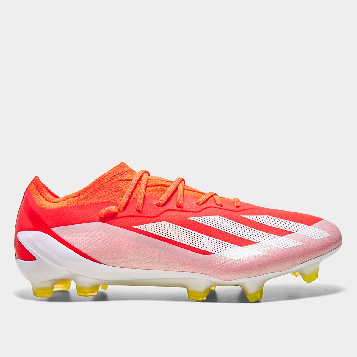 Chuteira Campo Adidas X Crazy 23 Elite Unissex - Vermelho+Branco