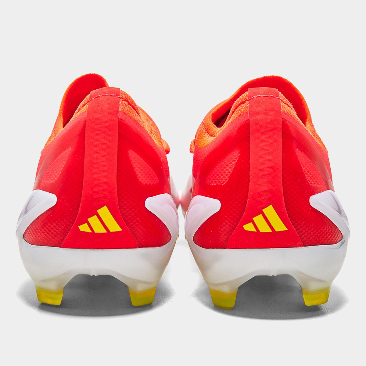 Chuteira Campo Adidas X Crazy 23 Elite Unissex - Vermelho+Branco