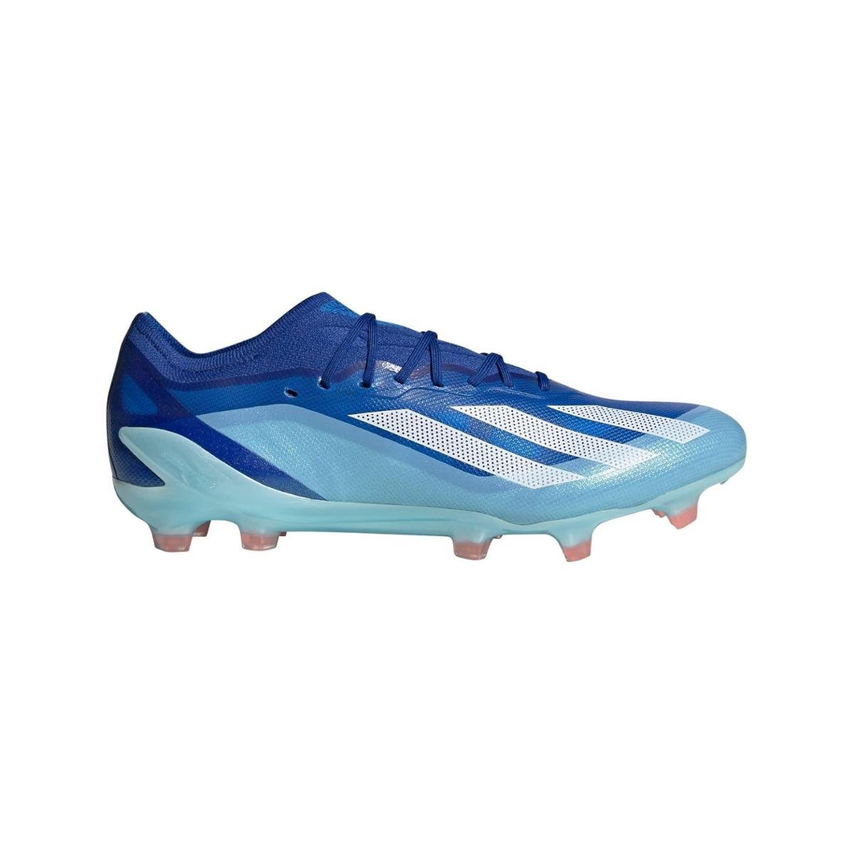 Chuteira Campo Adidas X Crazyfast.1 Fg Unissex - Azul | Netshoes