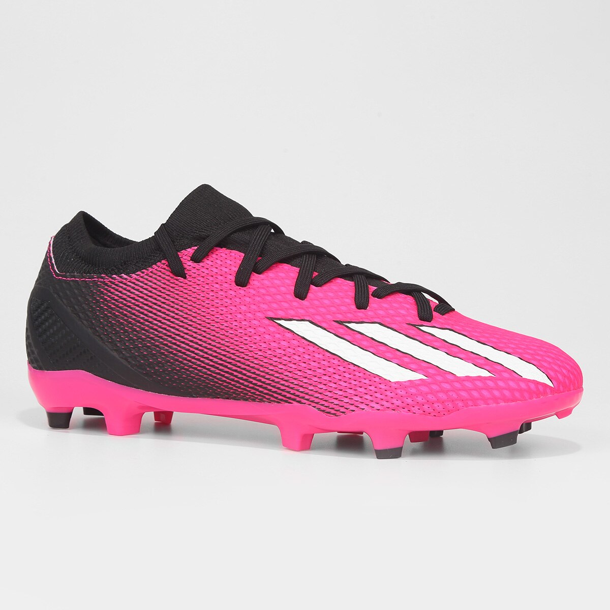 Chuteira Campo Adidas X Speedportal P3 Unissex - Preto+Pink | Netshoes
