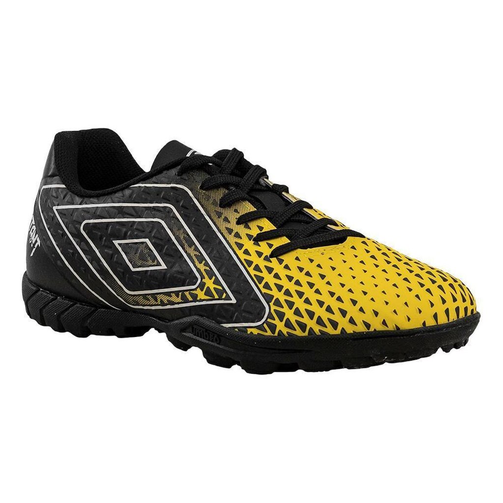 Chuteira Campo Amarelo, Preto e Branco Mutant | Umbro