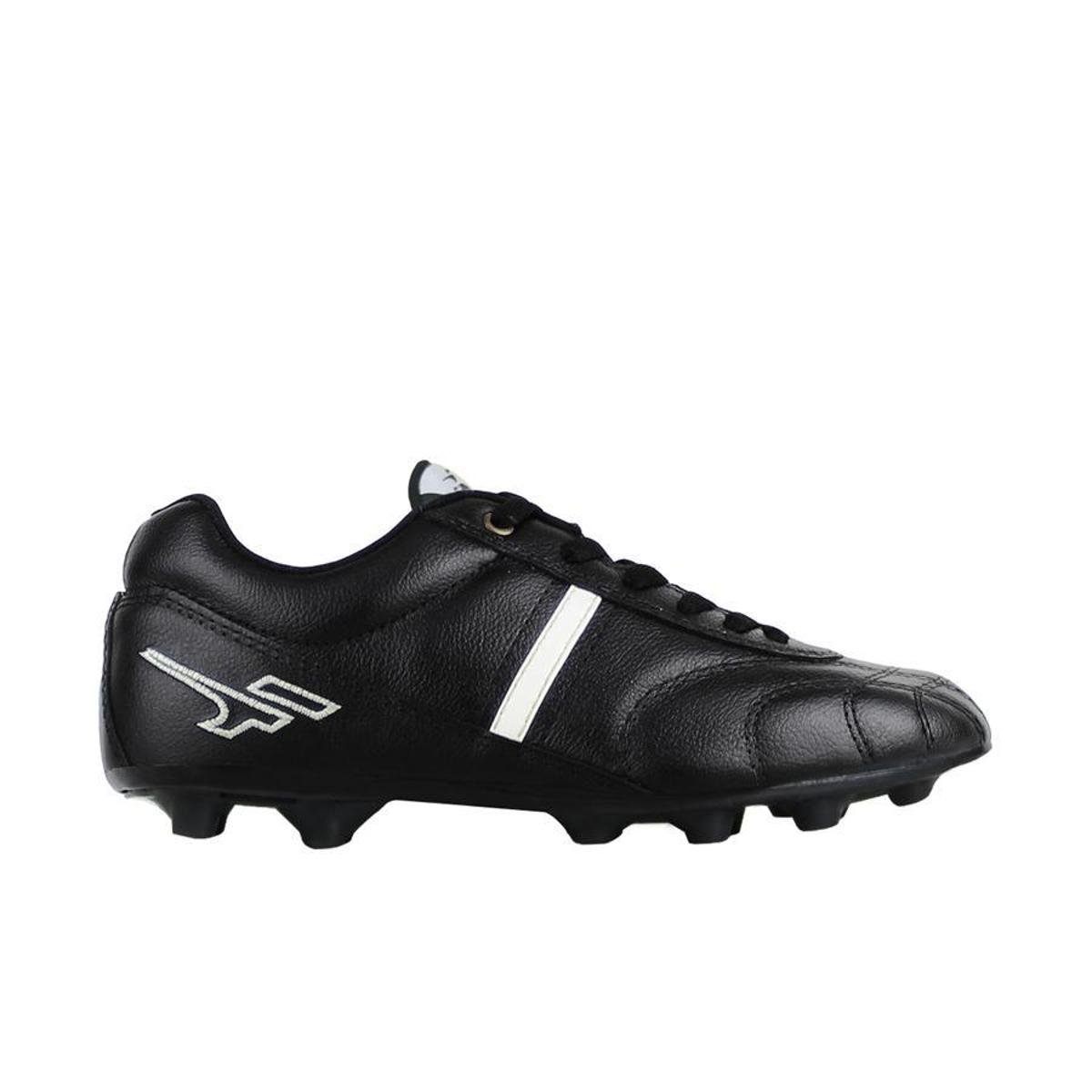 Chuteira Campo Couro Legítimo Finta Pro Magna Solado de Borracha Menor preço em Chuteira Campo Couro Legítimo Finta Pro Magna Solado de Borracha