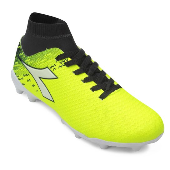 Chuteira Campo Diadora Slip On - Amarelo é ruim? Chuteira Campo Diadora Slip On - Amarelo é boa?