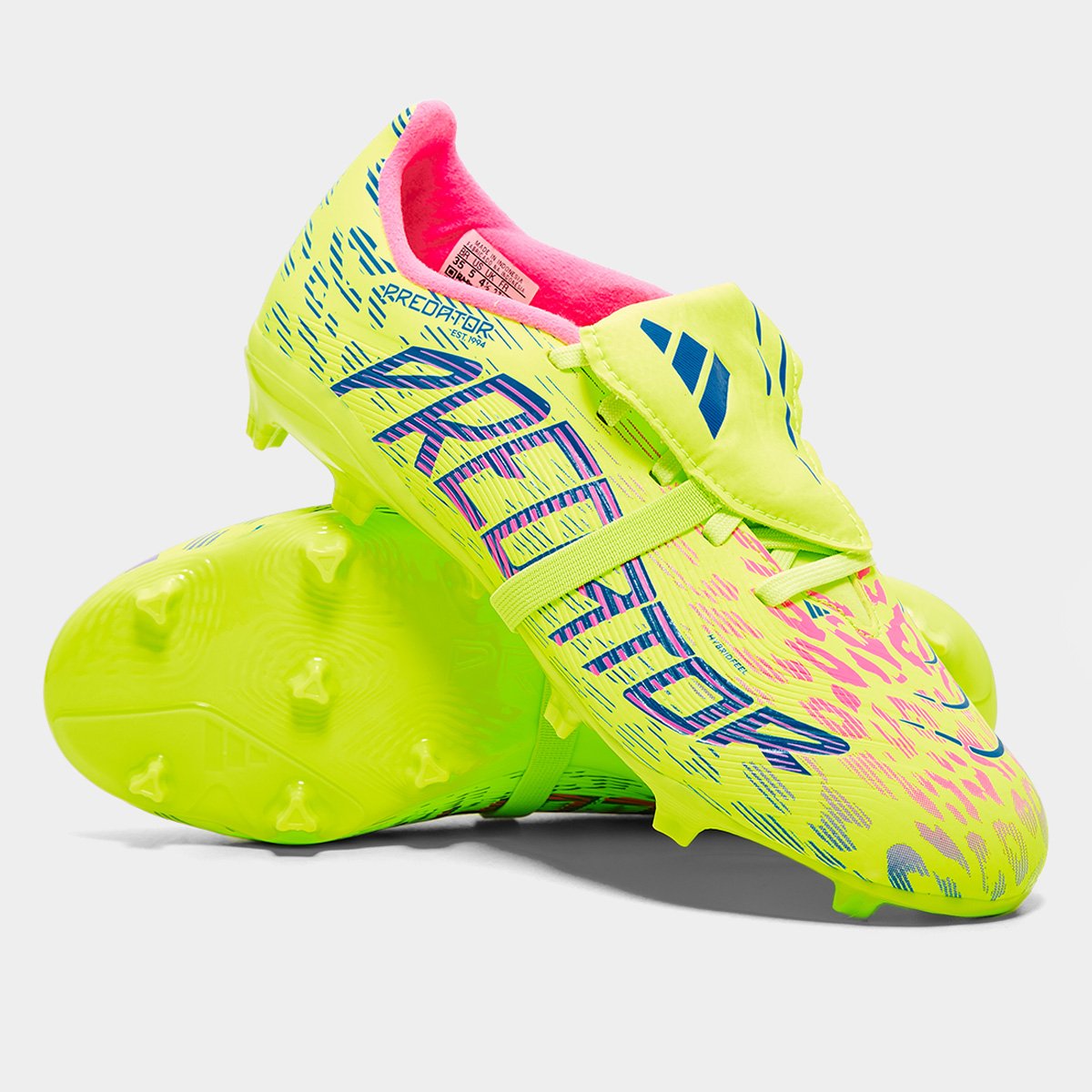 Chuteira Campo Infantil Adidas Predator League Língua Dobrável - 1