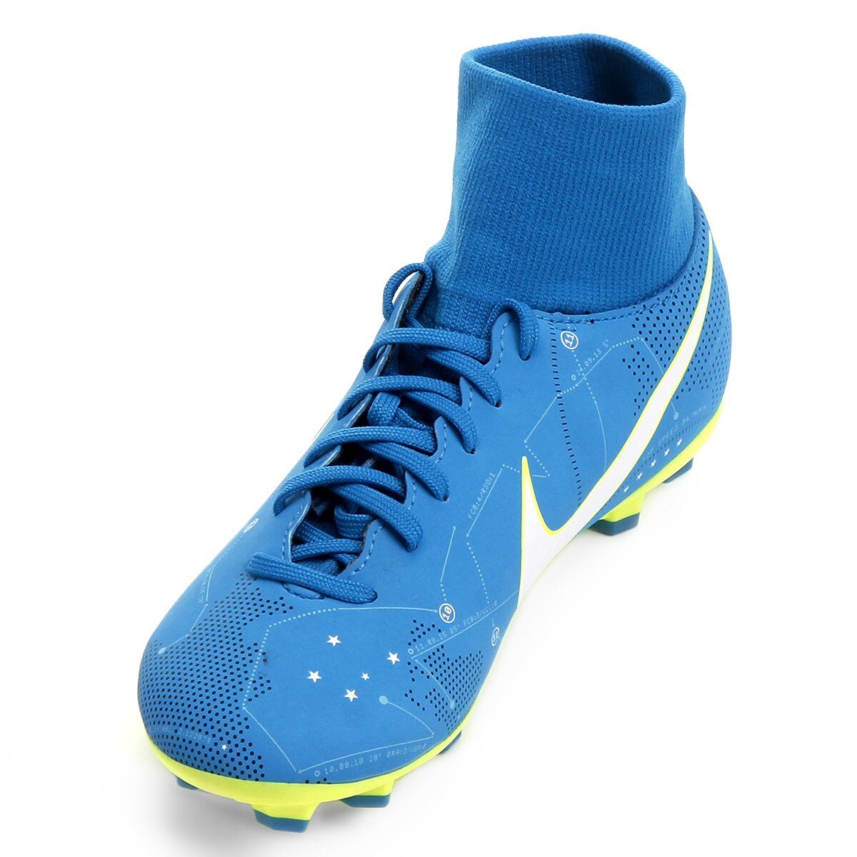 nike mercurial neymar azul