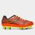 Chuteira Campo Infantil Topper Slick V - Laranja+Preto