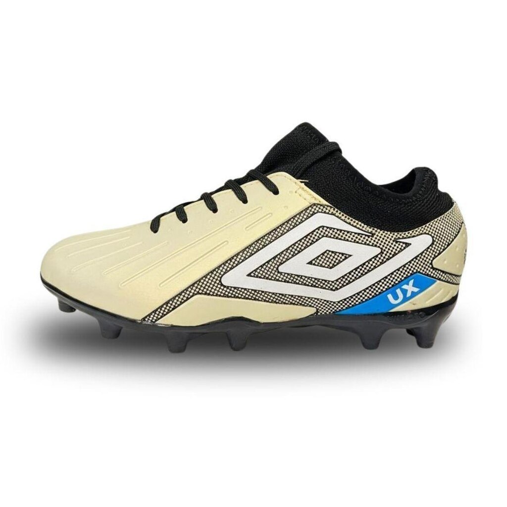 Chuteira Campo Infantil Umbro UX Rich - Dourada