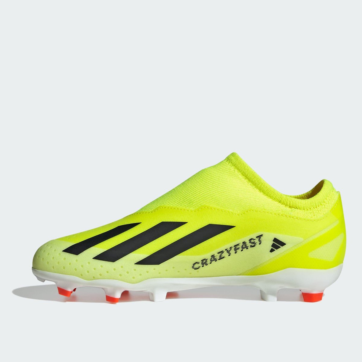 Chuteira Campo Juvenil Adidas X Crazy 23 Acad LL - Amarelo+Preto