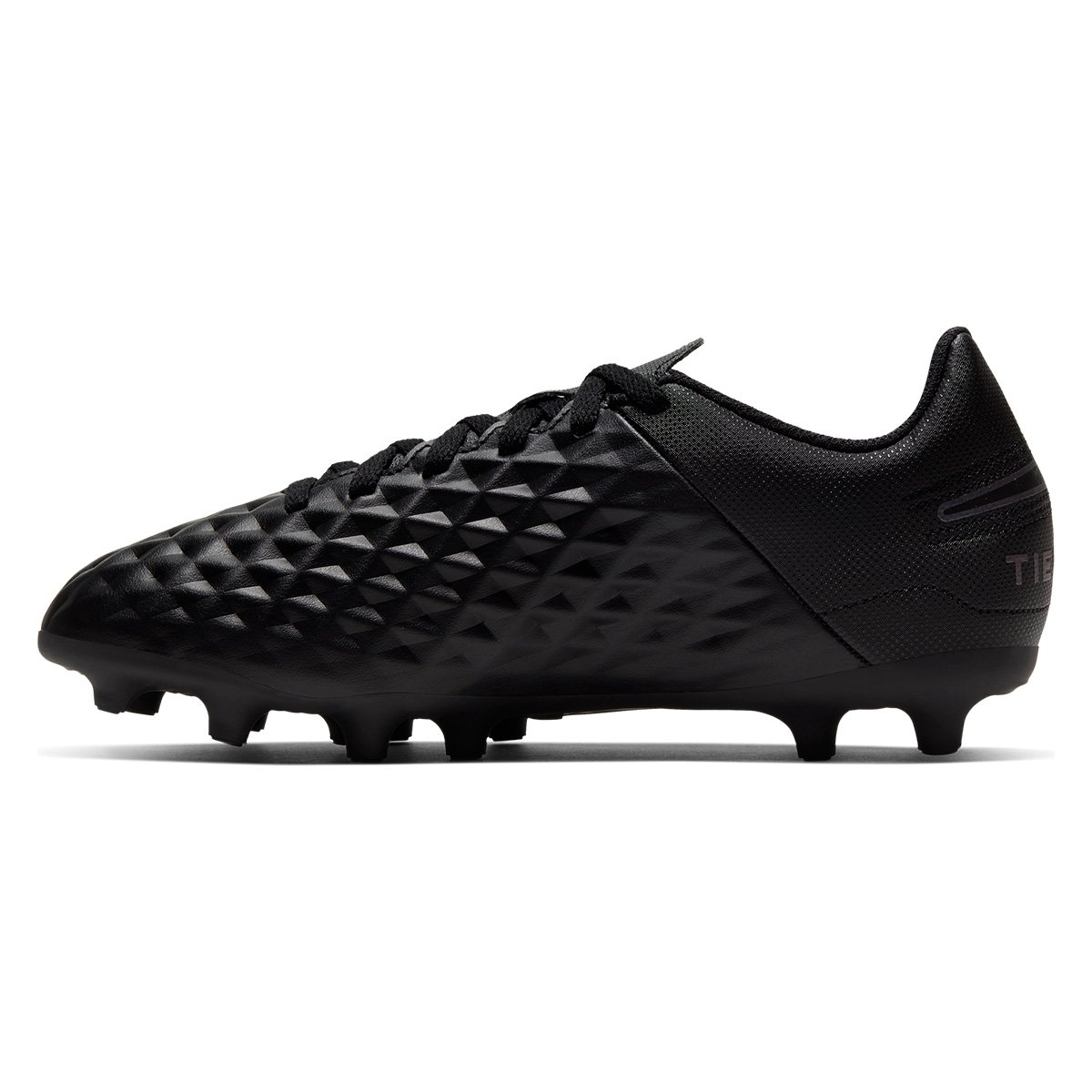 Chuteira Campo Juvenil Nike Tiempo Legend 8 Club FG/MG - Preto
