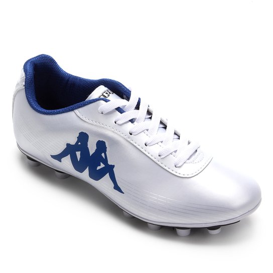 Chuteira Campo Kappa Fast - Branco+Azul é ruim? Chuteira Campo Kappa Fast - Branco+Azul é boa?