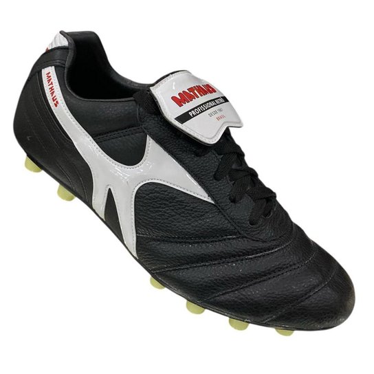 Chuteira Campo Mathaus Azzurra Retro Unissex Preto