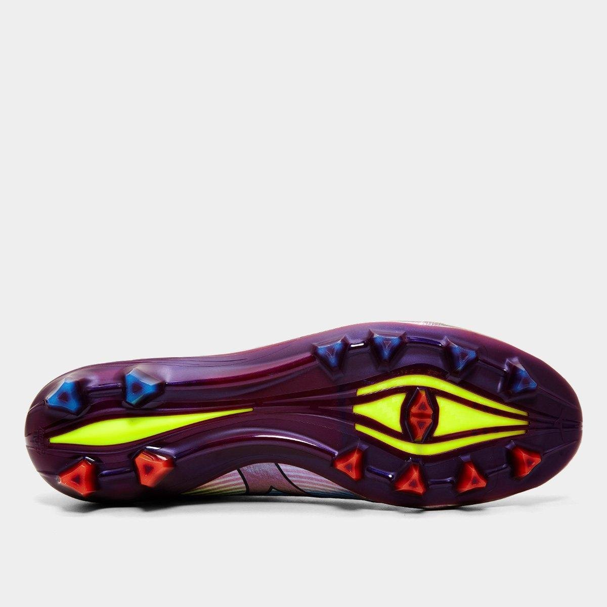 Chuteira Campo Mizuno Alpha Japan II - Prata+Amarelo | Netshoes