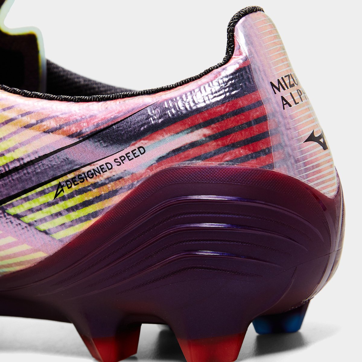 Chuteira Campo Mizuno Alpha Japan II - Prata+Amarelo | Netshoes