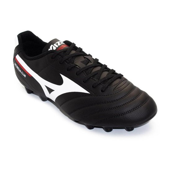 Chuteira Campo Mizuno Masculina Morelia Club MD + Meião Color Sports