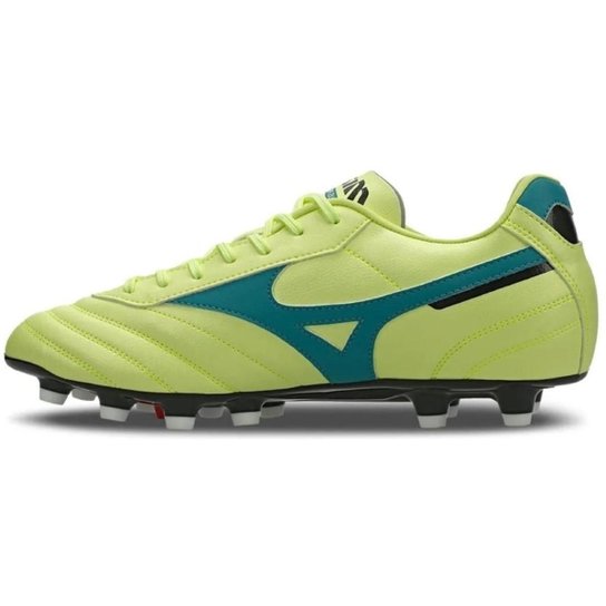 Chuteira Campo Mizuno Morelia Classic MD + Meia Antiderrapante Branca