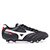 Chuteira Campo Mizuno Morelia Classic Unissex - Preto+Branco