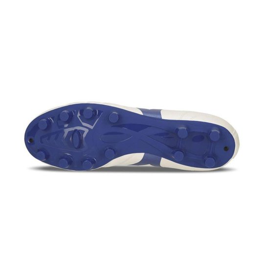 Chuteira Campo Mizuno Morelia Club Md Masculino-44 Branco-Azul