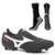 Chuteira Campo Mizuno Morelia Club + Meia Antiderrapante - Preto