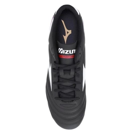 Chuteira Campo Mizuno Morelia Club + Meia Antiderrapante