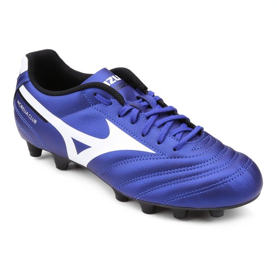 Chuteira Campo Mizuno Morelia Club - Azul e Preto é ruim? Chuteira Campo Mizuno Morelia Club - Azul e Preto é boa?