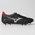 Chuteira Campo Mizuno Morelia N Unissex - Preto+Branco