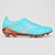 Chuteira Campo Mizuno Neo III Elite Unissex - Azul+Prata