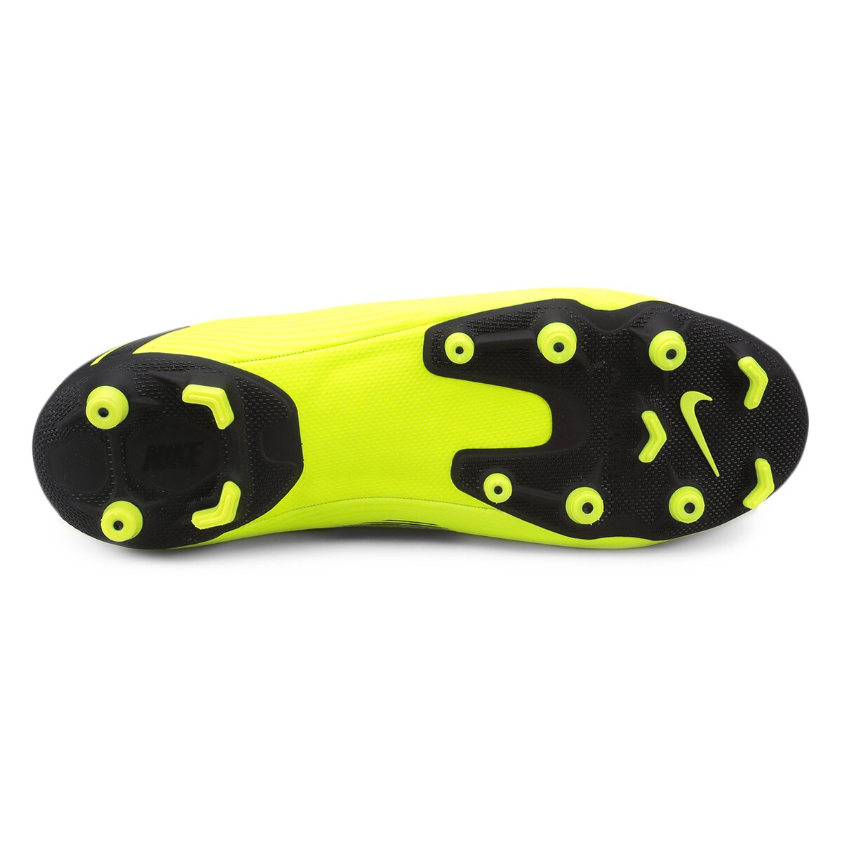Chuteira Campo Nike Mercurial Superfly 6 Academy - Amarelo+Preto