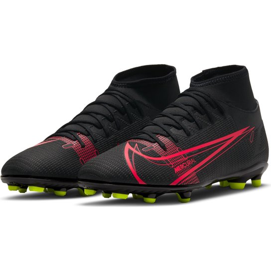 Chuteira Campo Nike Mercurial Superfly 8 Club - Preto+Grafite é ruim? Chuteira Campo Nike Mercurial Superfly 8 Club - Preto+Grafite é boa?