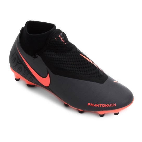 Chuteira Campo Nike Phantom Vision Academy DF FG - Cinza e Preto é ruim? Chuteira Campo Nike Phantom Vision Academy DF FG - Cinza e Preto é boa?