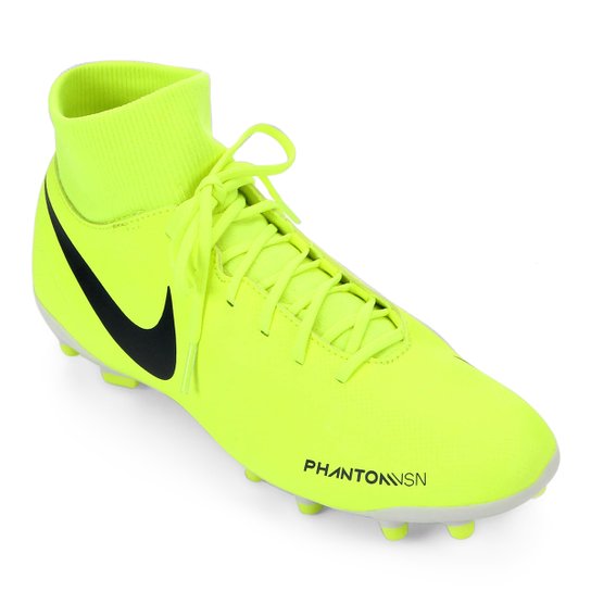 Chuteira Campo Nike Phantom Vision Club FG - Verde Limão e Cinza é ruim? Chuteira Campo Nike Phantom Vision Club FG - Verde Limão e Cinza é boa?
